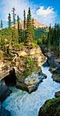 Glacial canyon in Banff National Park ~ Alberta, Canada • photo: MaddyCow on Flickr