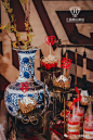 新中式婚礼 : 中华文化，源远流长，东方之美，绵延千年。