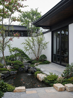 Mark39采集到庭院-水景鱼池
