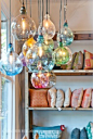 Hand Blown Glass Pendant Lights from Cisco Brothers