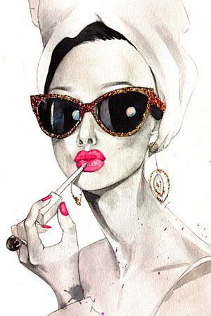 fashion illustration...