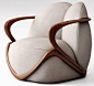 Giorgetti Hug Chair: 
家俱设计·椅子·沙发椅·萌系