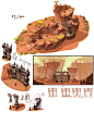 The parts of Red desert, sub sub : environments designs for "Red Desert"