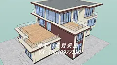 自建别墅门窗外观效果图