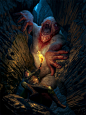 Cave Monster by lpeters