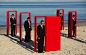 "Doorways to Potential" Raises Awareness for Homeless : A few months ago, artist Andrew Baines produced this project, entitled Doorways to Potential, along Henley Beach in Australia. The performance