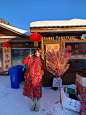 听我的！来雪乡一定要穿花棉袄
