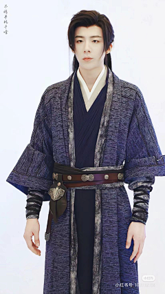 北抖抖采集到c04.服饰元素-古风-男