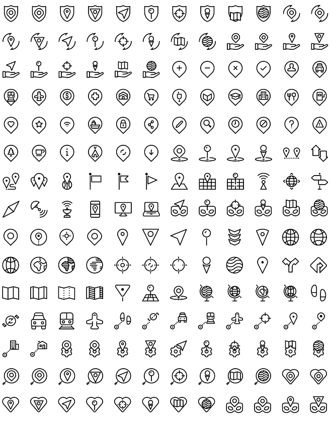 地图 位置 #icon# #图标# 采集...