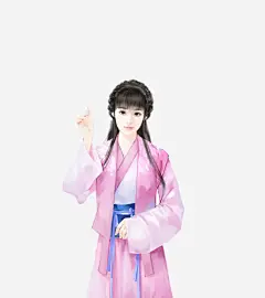 小家碧玉_新图网 https://ixintu.com 古装 中国风 古代 美女 手绘 插画 女