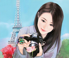 顾悠然采集到插画❤现代