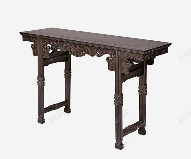 云纹古桌高清素材 云纹 传家宝 古代 工艺品 收藏品 桌子 线条云纹 花雕 雕刻 元素 免抠png 设计图片 免费下载