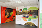 EDF West Burton - Visitor Centre Graphics : Large scale wall and exhibition graphics for the latest EDF visitor centre at West Burton. Working with specialist 'design & build' company Amalgam Modelmaking, the large scale project was created as a new l