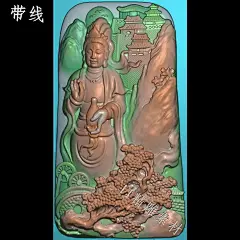 GY1624菩萨观音图库精雕图