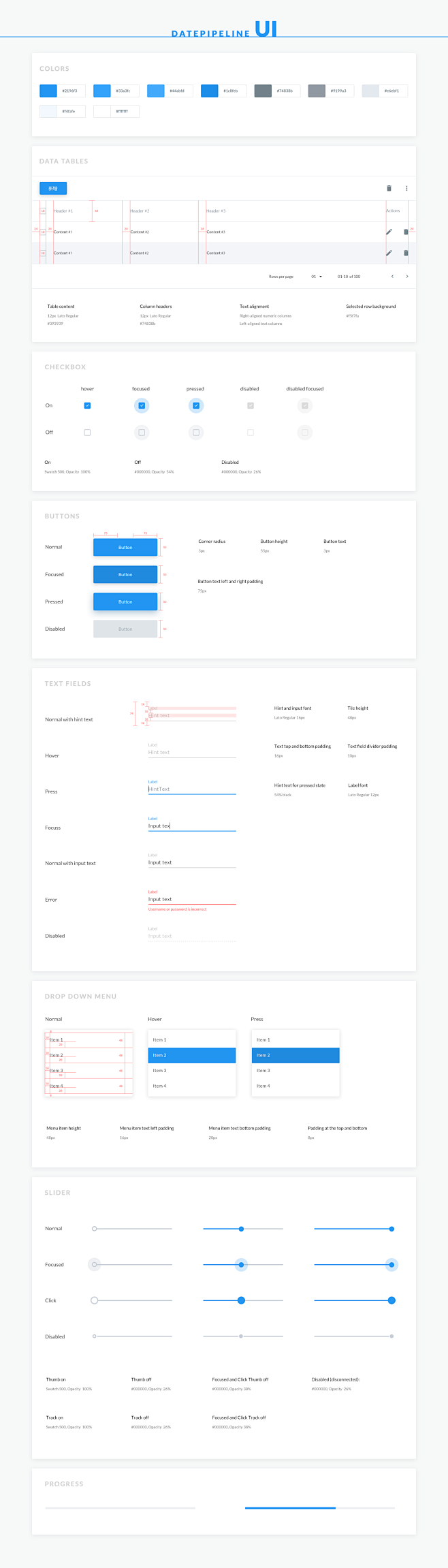 Material design user...