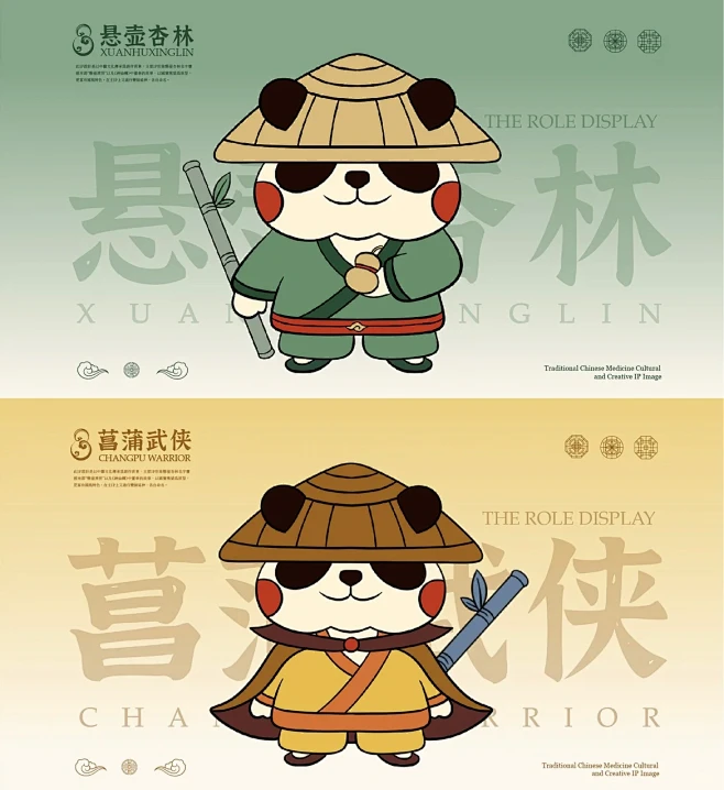 中国风IP形象设计｜熊猫ip｜中医文化_8_品牌设计研究所_来自小红书网页版