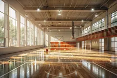 趣味运动球场篮球图片摄影图