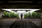 doug aitken asks visitors to destroy domestic objects inside a tropical garden : set within a dark, industrial warehouse, 'the garden' is a living artwork by doug aitken that asks visitors to become the subject of the sculpture.