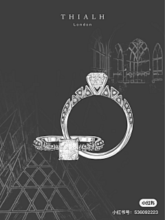 珠宝设计师Forest采集到余生请多指教 Engagement diamond rings