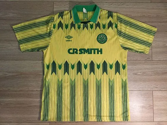 Maillot Celtic Glasgow Vintage 1989-1991 Umbro - Rare - Taille XL - Original