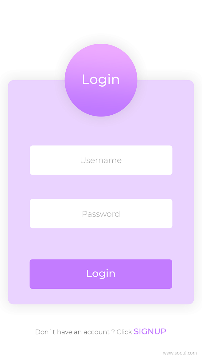 登录页面UI设计UI设计作品APP设计主...