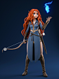 Merida, Vladimir Kovalevich : Based on:
https://www.artstation.com/artwork/2xKANY