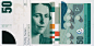 新瑞士纸币提案。1990-91 by 罗斯马利·蒂茜（Rosmarie Tissi）