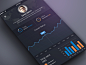 Mobile Dashboard Design: Vol 3 : Mobile Dashboard Design : Vol 3 This is the 3rd design of mobile dashboard. I don't know why mobile dashboard design is always moving in my mind. May be i can show you guys my all of ideas of mobile dashboard :) :) ...... 