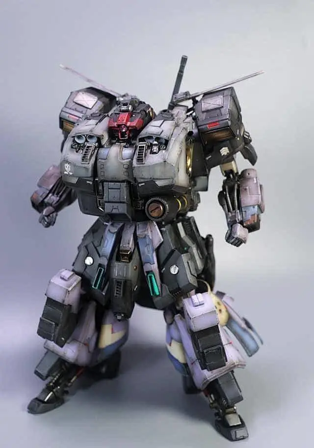 机动战士高达重装MS-09DOM大魔模型_改造_装备_质感-花瓣网