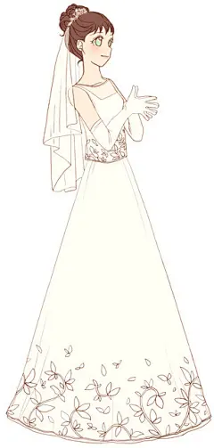 ♥ beautiful、头像、女孩、手绘、绘画