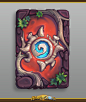 Hearthstone Sea of Dunes card back, Charlène Le Scanff (AKA Catell-Ruz) : Here's a Hearthstone card back that will be available for the September season. I'm so excited to see it in game! It's inspired by the amazing Vol'Dun area in WoW... and also by the