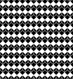 抽象几何背景立方体