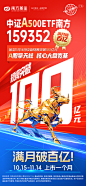 南方基金a500规模海报