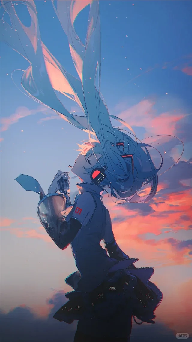来自P站中国画师Rella的初音未来-花瓣网