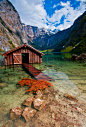 Photograph Boathouse, Obersee by Mark Whale on 500px