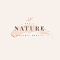 Nature logo template design