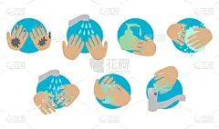 正确的洗手步骤可以阻止细菌