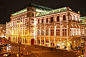 Vienna State Opera at Night #vienna #austria #opera