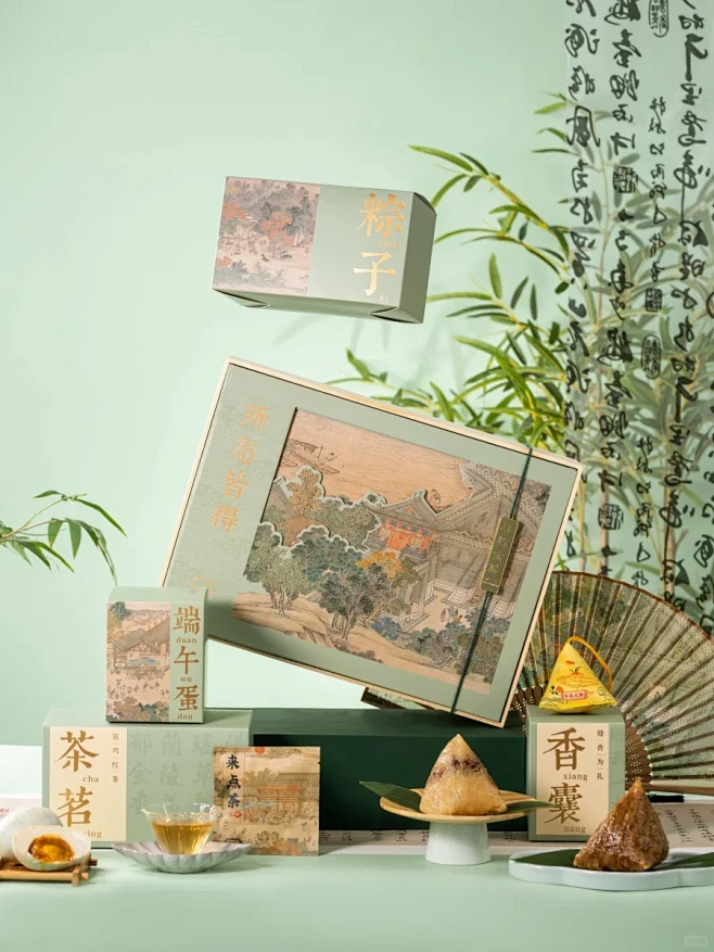 南京市博物总馆文创端午礼盒《寻粽金陵》