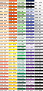必收藏实用干货：超700个色卡/100种国风色卡【图名对照】_归属