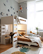 Room tour - Siblings sharing a bedroom - Rafa-kids : Are you looking for a beds for your children? Rafa-kids created a perfect solution for Children sharing a sinle room. Modern Furnitre for urban familly.