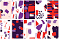 个性抽象不规则彩色纹理图案背景几何素材包装 AI+PNG设计  (2)