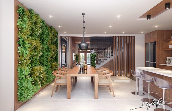 亲近自然的室内设计:精致的木质主题和室内...