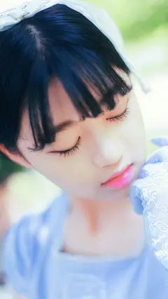 唯美少女唯美写真集iPhone手机壁纸-55壁纸网