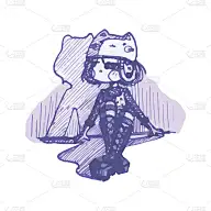 少女穿着可爱的动物服装