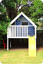 cute little playhouse...I want one just for me! housesforplaying.com: 