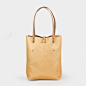 Leather Tote : The Leather Tote is a simple, streamlined, and sophisticated bag for everyday use. Featuring a minimal design, refined details, and a durable all leather constr