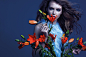 Midnight Flowers (ZBBZ March 2015) : Fashion Editorial for ZBBZ Magazine March 2015