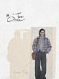 有趣的拼贴 品牌服装lookbook排版 - 小红书