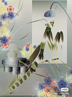 桃花也许知道采集到插画
